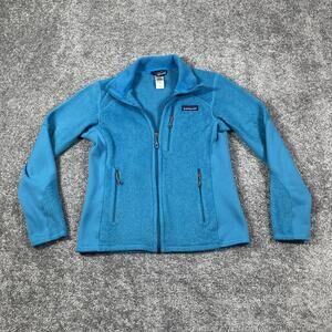 Patagonia R2 Jacket Womens Extra Small Fleece Breathable Zip Up Pockets Blue